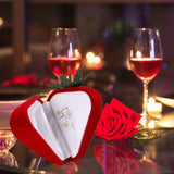 Ring Storage Case Cute Strawberry Shape Ring Protector Jewelry Box for Engagement and Wedding In Australia - Darrahopens