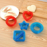 Heart Shape Sandwich Cutter Sealer Bread Decruster Pancake Maker DIY Cutters Bento Box Sandwich Decruster Press Mold for Kids