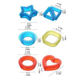 Triangle Sandwich Cutter Sealer Bread Decruster Pancake Maker DIY Cutters Bento Box Sandwich Decruster Press Mold for Kids