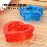 Triangle Sandwich Cutter Sealer Bread Decruster Pancake Maker DIY Cutters Bento Box Sandwich Decruster Press Mold for Kids