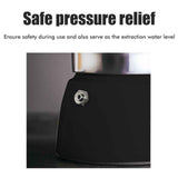 150ML/300ML Portable Aluminum Italian Style Espresso Maker Moka Pot Coffee Maker Household Mocha Cold Extract Pot for Making Cappuccino Latte In Australia - Darrahopens