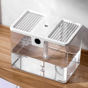 1.5L Fully Transparent Air Humidifier Large Capacity Air Purifying Mist Maker 2 Modes Adjustable Essential Oil Diffuser In Australia - Darrahopens
