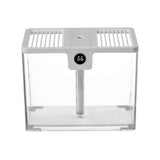 1.5L Fully Transparent Air Humidifier Large Capacity Air Purifying Mist Maker 2 Modes Adjustable Essential Oil Diffuser In Australia - Darrahopens