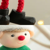 2 Pcs Christmas Elf Plush Dolls Christmas Tree Hanging Pendant Xmas Elf Soft Toy Plush Long Legged Elves Christmas Tree Decoration