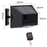 Solar Alarm Light with Motion Detector Outdoor Solar Strobe Light Remote Control Sound Alarm for Backyard Patch Farm Garage In Australia - Darrahopens