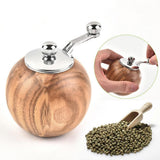 Kitchen Grinder for Salt Pepper Spices Mill with Handle Pepper Spice Seasoning Wooden Mill Grinder Kitchen Tool
