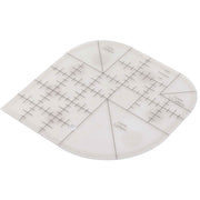 Acrylic Sewing Curved Corner Cutter Ruler Sewing Patchwork Ruler Sewing Template Patchwork Tool DIY Sewing Supplies In Australia - Darrahopens