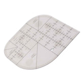 Acrylic Sewing Curved Corner Cutter Ruler Sewing Patchwork Ruler Sewing Template Patchwork Tool DIY Sewing Supplies In Australia - Darrahopens