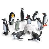 11PCS PVC Penguin Figurines Cute Simulation Ocean Animal Penguin Figure Model Toys Children s Cognitive Animal Ornaments In Australia - Darrahopens