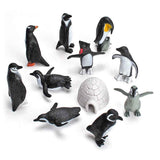 11PCS PVC Penguin Figurines Cute Simulation Ocean Animal Penguin Figure Model Toys Children s Cognitive Animal Ornaments In Australia - Darrahopens