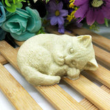Silicone Cat Mold Cute Cat Soap Mold for Candles Mousse Cake Mold 3D Cartoon Cat Epoxy Mold DIY Baking Mould In Australia - Darrahopens