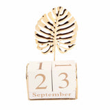 Manual Flip Calendar Wooden Perpetual Calendar Home Desktop Crafts Decoration for Office Study Coffee Shop In Australia - Darrahopens