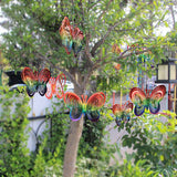 Wind Chimes Plastic Butterfly Reflective Rotating Windmill Decoration for Hanging Bring Happiness Outdoor Garden Decoration In Australia - Darrahopens