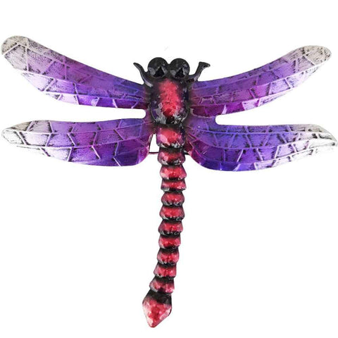 Wrought Iron Dragonfly Wall Hanging Courtyard Garden Porch Home Wall Balcony Art Decoration Outdoor Indoor Decor In Australia - Darrahopens