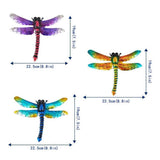Wrought Iron Dragonfly Wall Hanging Courtyard Garden Porch Home Wall Balcony Art Decoration Outdoor Indoor Decor In Australia - Darrahopens