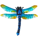 Wrought Iron Dragonfly Wall Hanging Courtyard Garden Porch Home Wall Balcony Art Decoration Outdoor Indoor Decor In Australia - Darrahopens