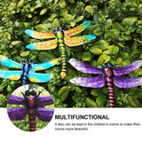 Wrought Iron Dragonfly Wall Hanging Courtyard Garden Porch Home Wall Balcony Art Decoration Outdoor Indoor Decor In Australia - Darrahopens