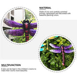 Wrought Iron Dragonfly Wall Hanging Courtyard Garden Porch Home Wall Balcony Art Decoration Outdoor Indoor Decor In Australia - Darrahopens