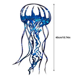 Metal Art Sailfish Sea Turtle Jellyfish Interior Decoration Crafts Wall Hanging Mount Decoration Home Decor Gift In Australia - Darrahopens