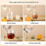 Plastic Measuring Jug 600ml Large Beaker Measuring Cups Graduated Jugs Measuring Jars for Cold Water Ice Tea Juice Beer Milk In Australia - Darrahopens