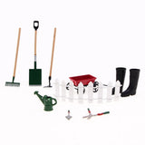 9pcs Miniature Dollhouse Set 1:12 Mini Garden Tools for Dollhouse Garden Miniature Decoration In Australia - Darrahopens