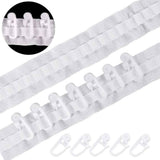 Curtain Tape Curtain Accessory Reusable Curtain Ruffle Tape Curtain Drawstring Belt Set for Pleated Curtain Head In Australia - Darrahopens
