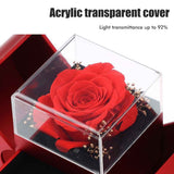 Christmas Gift Apple Box Wedding Ring Box Jewelry Rose Flower Box for Necklace Bracelet Birthday Party Valentine's Day New Year Gift In Australia - Darrahopens