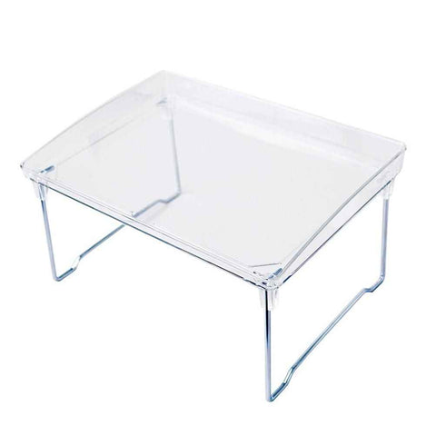 Large Capacity Desktop Storage Rack Clear Acrylic Kitchen Shelf Single Layer Office Desktop File Organizer In Australia - Darrahopens