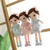 40cm Cute Rag Dolls Exquisite Rag Doll Toy Girls Sleeping Toy Soft Rag Doll Pillow Gifts for Room Decoration