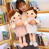 40cm Cute Rag Dolls Exquisite Rag Doll Toy Girls Sleeping Toy Soft Rag Doll Pillow Gifts for Room Decoration