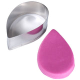 7Pcs/Set Rose Cutter Stainless Steel Water Drop Shape Fondant Flower Molds Petal Stencils Cutter Cake Decoration Tools