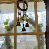 Witch Wind Chimes Wreath Handmade Witch Bells Protection Door Hangers Hanging Witch Bells Wind Chimes for Home Door In Australia - Darrahopens