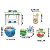 Summer Tiered Tray Decor Set Farmhouse Wood Tiered Tray Decor Items Summer Theme Mini Wooden Signs Home Kitchen Decorations In Australia - Darrahopens