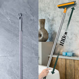 Floor Scrub Brush with Detachable Long Handle 120° Rotating Shower Floor Scrubber Household Cleaning Brush for Bathroom Kitchen