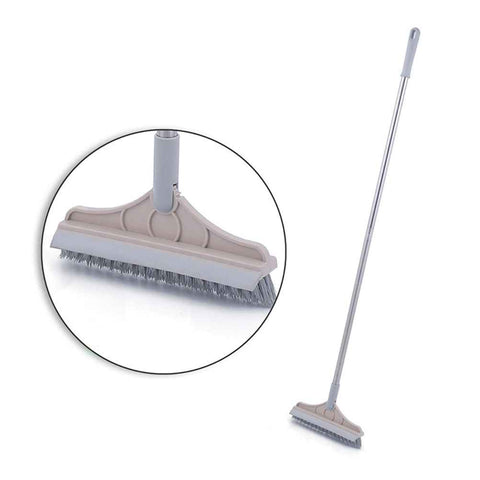 Floor Scrub Brush with Detachable Long Handle 120° Rotating Shower Floor Scrubber Household Cleaning Brush for Bathroom Kitchen In Australia - Darrahopens