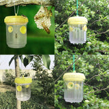 Wasp Trap Hanging Wasp Cather Wasp Killer Reusable Bee Trap Catcher for Wasps Hornets Insects Fruit Fly Trap