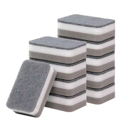 10Pcs Cleaning Scrub Sponges Heavy Duty Scrubbing Dish Sponge Dishwashing Sponge for Kitchen Dish Sink Bathroom Cleaning In Australia - Darrahopens
