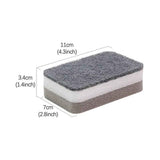 10Pcs Cleaning Scrub Sponges Heavy Duty Scrubbing Dish Sponge Dishwashing Sponge for Kitchen Dish Sink Bathroom Cleaning In Australia - Darrahopens
