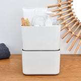 Shower Caddy with Compartments Desktop Organizer Divided Shower Organizer Caddy Shower Caddy Tote for Dorm Shelf Cabinet
