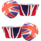 200Pcs Union Jack Mini Paper Baking Cups Cupcake Liners Cupcake Wrappers for Queen Platinum Jubilee Party Supplies Decorations In Australia - Darrahopens