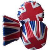 200Pcs Union Jack Mini Paper Baking Cups Cupcake Liners Cupcake Wrappers for Queen Platinum Jubilee Party Supplies Decorations In Australia - Darrahopens