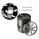 4 Layer 60mm Herb Grinder Zinc Alloy Spice Grass Mill Grinders with Magnetic Lid In Australia - Darrahopens