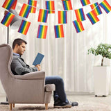 Rainbow Flag LGBT Pride String Flag Hanging Gay Lesbian Banners Bunting Flags Small Rainbow Flag Parade Festival Party Decorations In Australia - Darrahopens