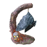 Halloween Resin Pumpkin Bat Decorations Lights Halloween Decor Lanterns Night Light Lamp