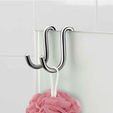 Shower Door Towel Hooks for Bathrooms Double Sided Glass Shower Hooks Over The Frameless Glass Shower Door Hook Bath Hook