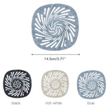 Hair Drain Catcher Shower Drain Cover Hair Stopper with Suction Cup for Bathroom Bathtub Kitchen In Australia - Darrahopens