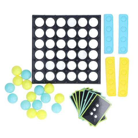 Bouncing Ball Game 2 Colors 9 Cards 16 Balls Parent Child Interactive Desktop Ball Game