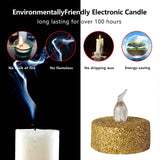 Romantic Proposal Birthday Surprise Tea Wax Christmas Decoration LED Electronic Candle In Australia - Darrahopens