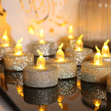 Romantic Proposal Birthday Surprise Tea Wax Christmas Decoration LED Electronic Candle