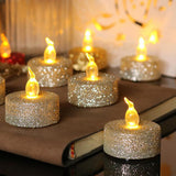 Romantic Proposal Birthday Surprise Tea Wax Christmas Decoration LED Electronic Candle
